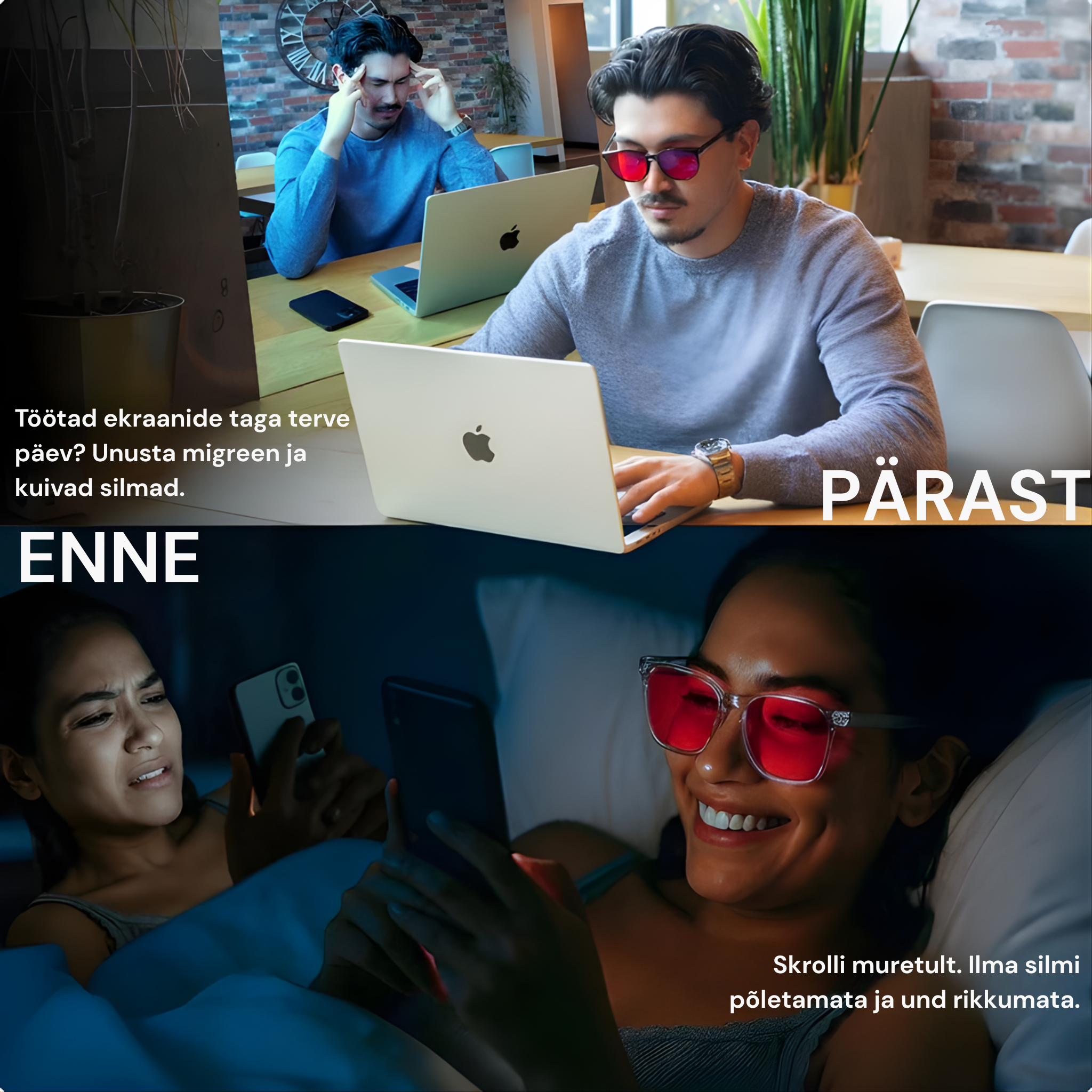 Lumio™ Sinise Valguse Prillid